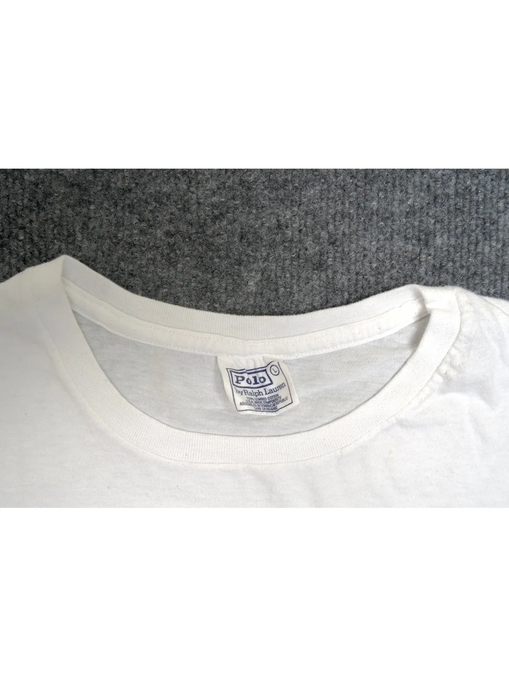 Men’s Ralph Lauren White T-Shirt Size- L